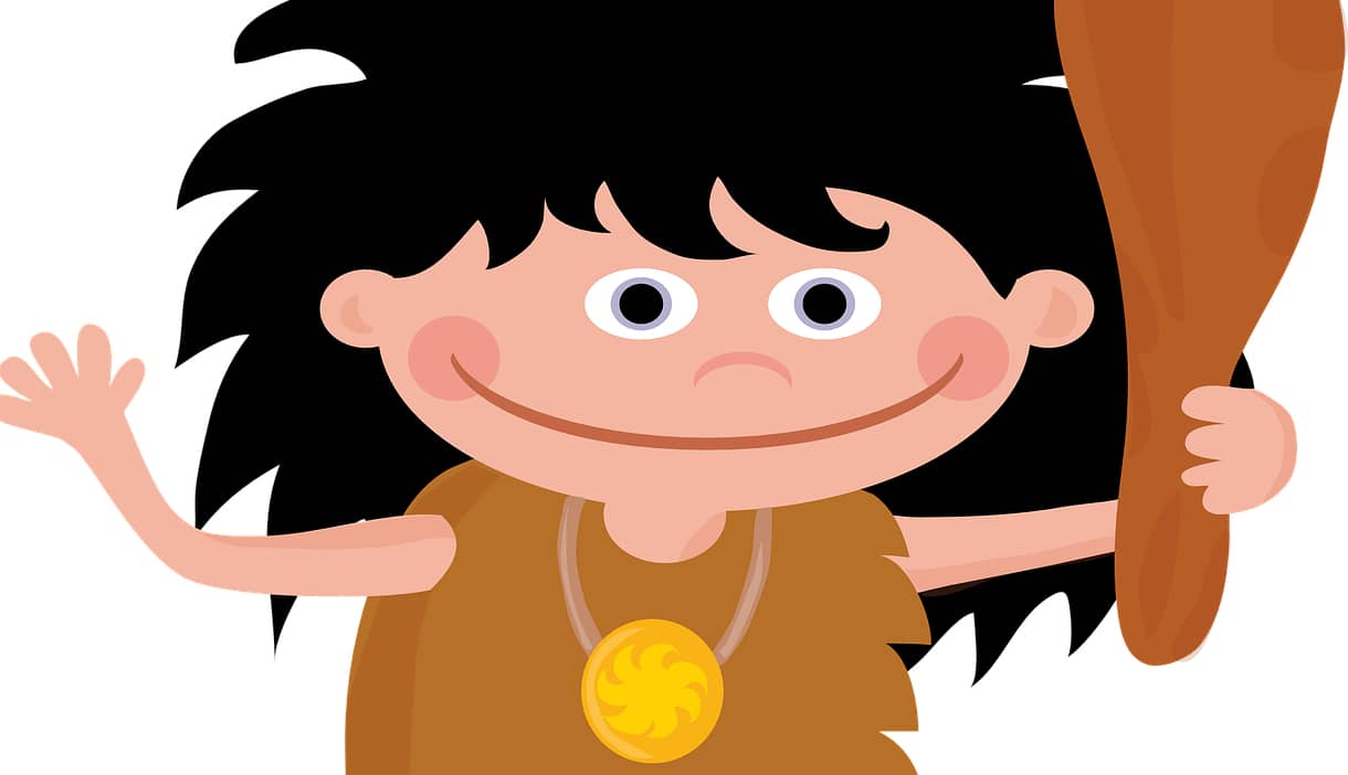 Prehistoria para niños de 3 años: Actividades y ¿qué comían?