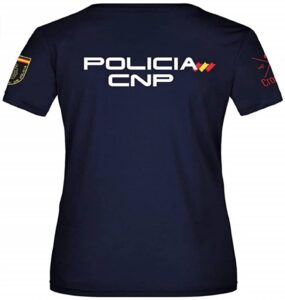 Playera camiseta policia nacional opositor